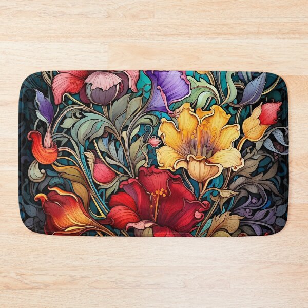 Item preview, Art Nouveau Flowers designed and sold by platonicXXI.