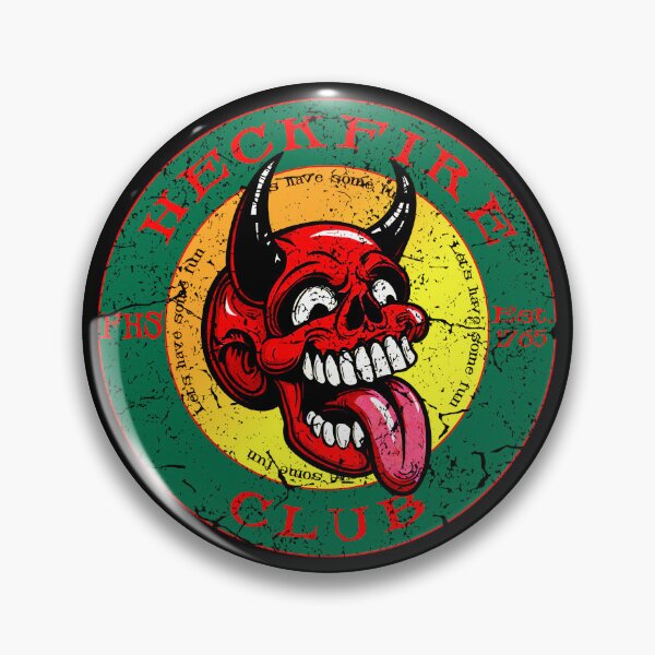Item preview, Heckfire Club Plaque (Distressed) designed and sold by SifRants.