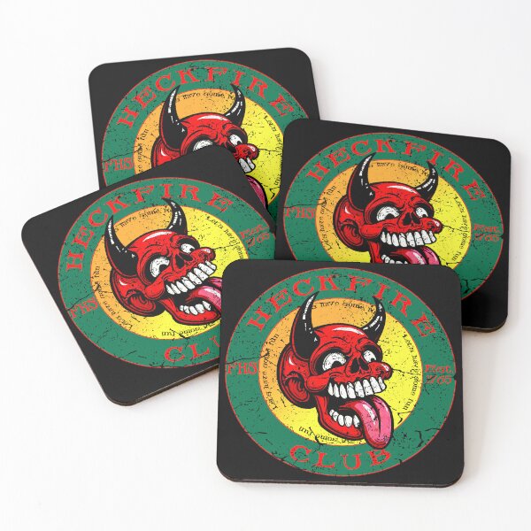 Item preview, Heckfire Club Plaque (Distressed) designed and sold by SifRants.