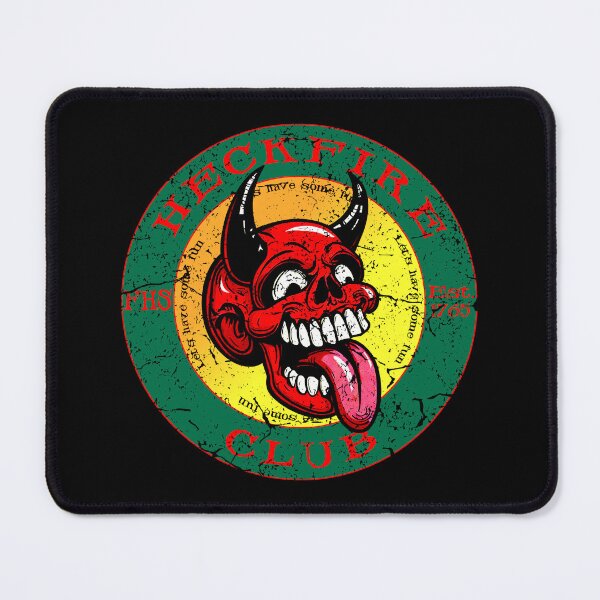 Item preview, Heckfire Club Plaque (Distressed) designed and sold by SifRants.