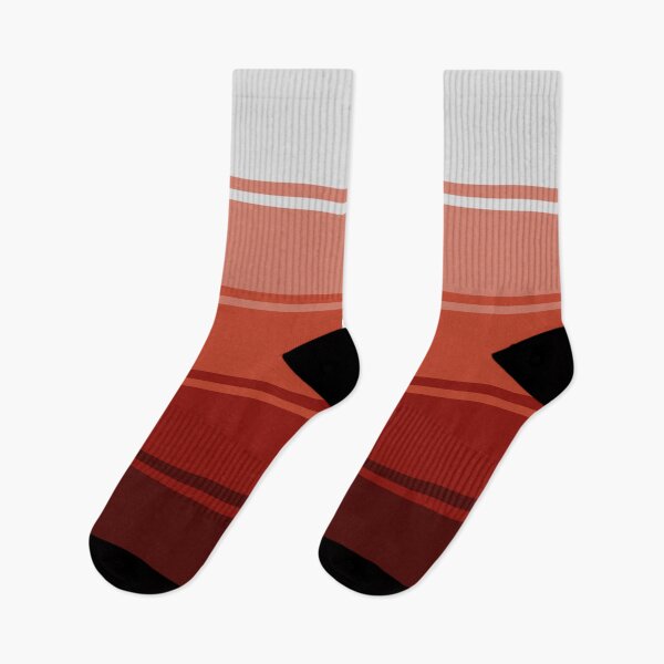 Item preview, Ombre Gradient Lines (Red to Silver) designed and sold by MaidenofIron157.