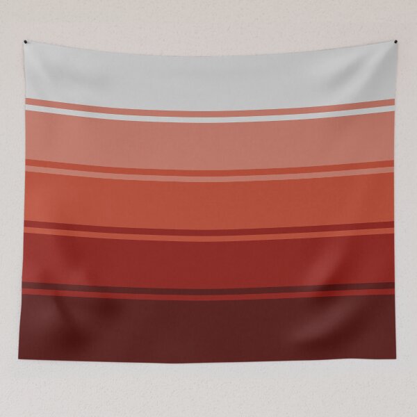 Item preview, Ombre Gradient Lines (Red to Silver) designed and sold by MaidenofIron157.