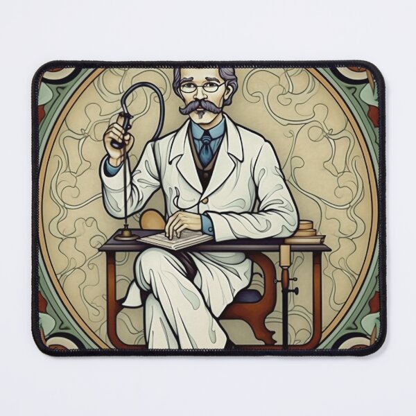 Item preview, Doctor drawing designed and sold by ComicsFactory.