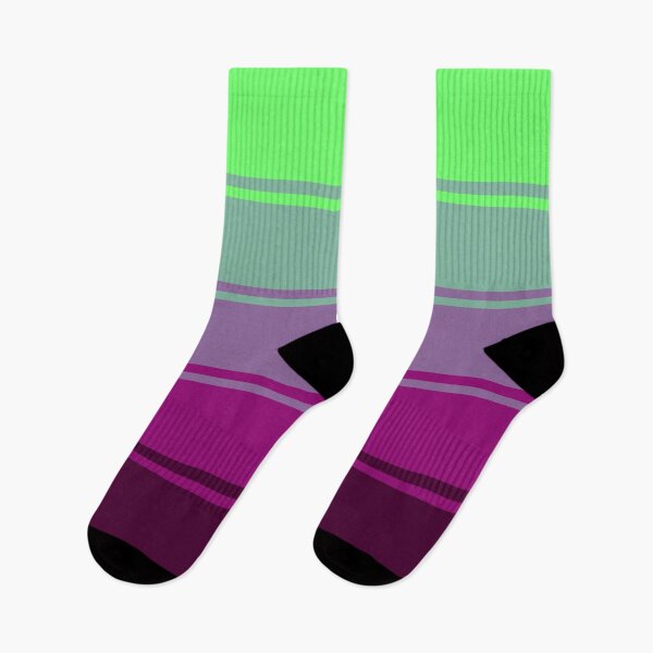 Item preview, Ombre Gradient Lines (Purple to Green) designed and sold by MaidenofIron157.