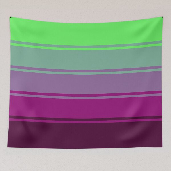 Item preview, Ombre Gradient Lines (Purple to Green) designed and sold by MaidenofIron157.