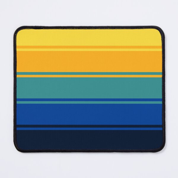 Item preview, Ombre Gradient Lines (Blue to Gold) designed and sold by MaidenofIron157.