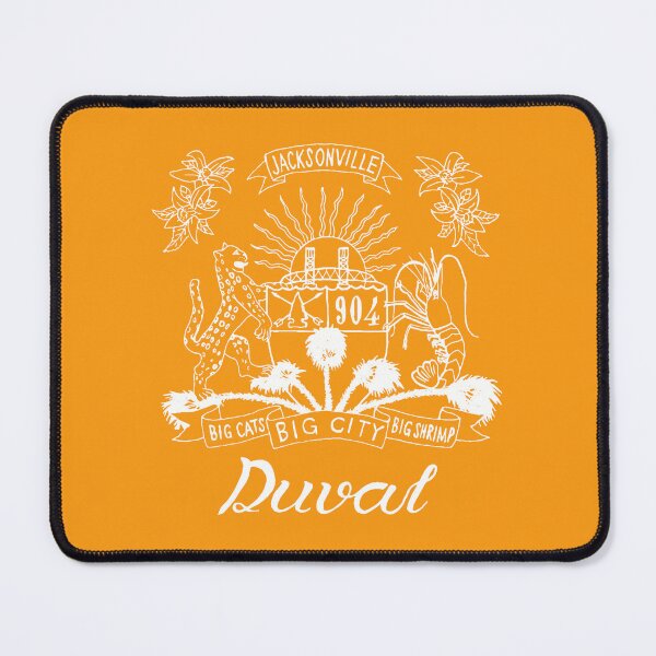 Item preview, Duval Crest - White Lettering on Tangerine designed and sold by DuvalCrest.