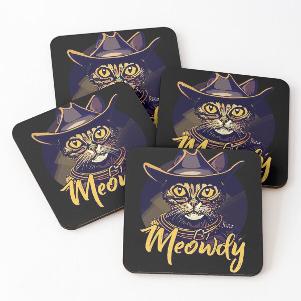 Item preview, Cool Meowdy Cowboy Cat designed and sold by Ridaelb.