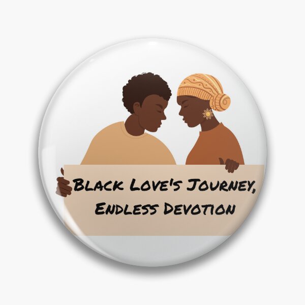 Item preview, Black Love's Journey, Endless Devotion designed and sold by womenandflowers.