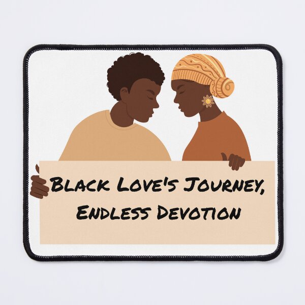 Item preview, Black Love's Journey, Endless Devotion designed and sold by womenandflowers.