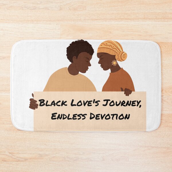 Item preview, Black Love's Journey, Endless Devotion designed and sold by womenandflowers.