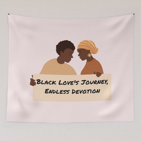 Item preview, Black Love's Journey, Endless Devotion designed and sold by womenandflowers.