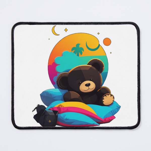 Item preview, Cute Teddy Bear sleeping designed and sold by Majkel & Majkel.