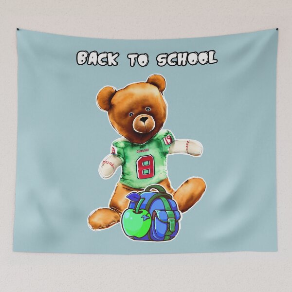 Item preview, bear back to school designed and sold by Astralia.