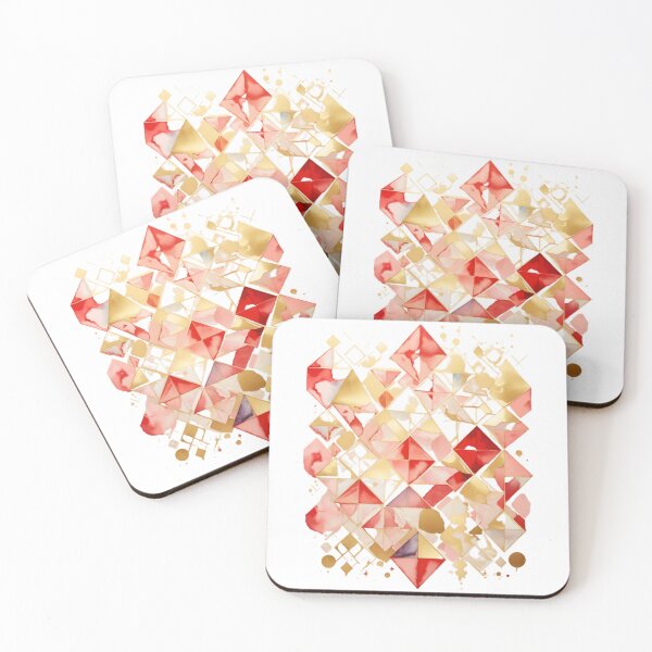 Item preview, Gold Diamond Rain Abstract designed and sold by FocalFrenzy.