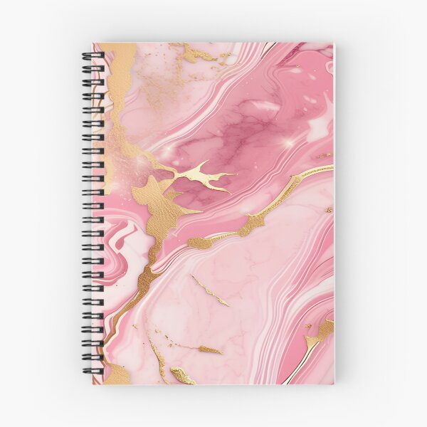 Item preview, Pink Marble and Flecks of Gold designed and sold by BirdsnStuff.