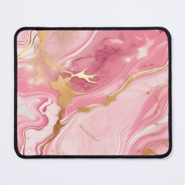 Item preview, Pink Marble and Flecks of Gold designed and sold by BirdsnStuff.
