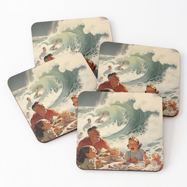 Item preview, Tsunami Beach Dinner designed and sold by GiantRobotArch.