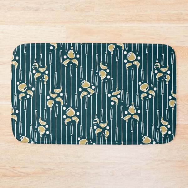 Item preview, Golf Dreams | Deep Teal Green + Gold designed and sold by L Diane Johnson.