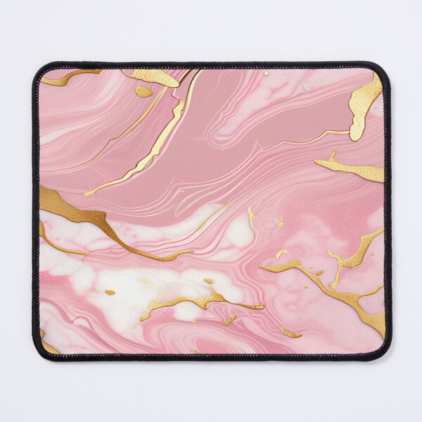 Item preview, Pink Marble and Flecks of Gold #2 designed and sold by BirdsnStuff.