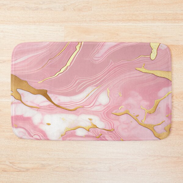 Item preview, Pink Marble and Flecks of Gold #2 designed and sold by BirdsnStuff.