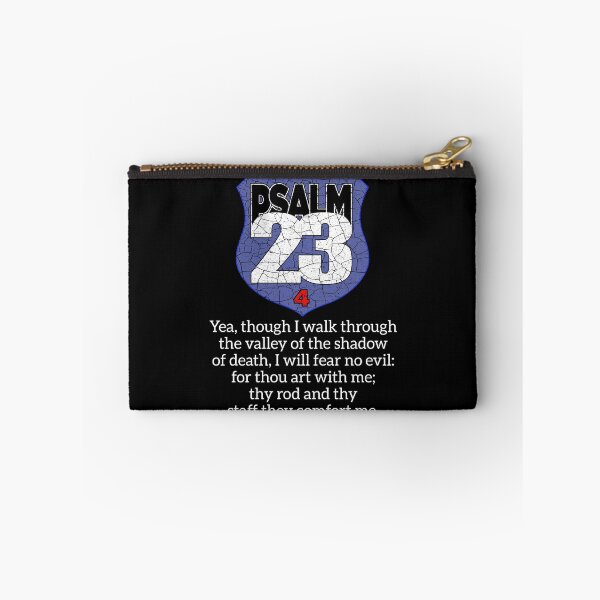 Item preview, Psalm 23 4 Fear No Evil Christian Bible Verse Design designed and sold by Gerard Fay.