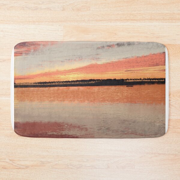 Item preview, Sunset on Lake designed and sold by sunnywindows.