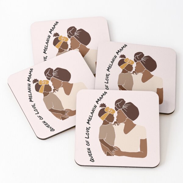 Item preview, beautiful afro black woman and her beautiful daughter designed and sold by womenandflowers.