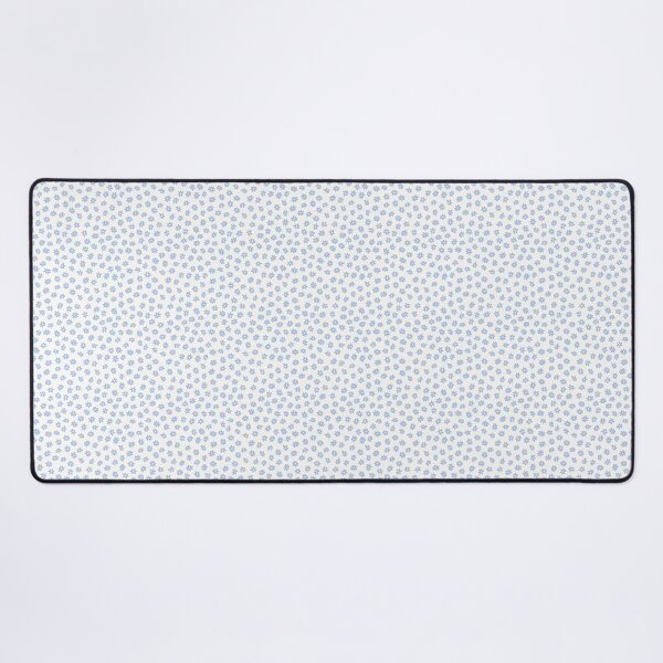 Item preview, MINI MICRO FLOWERS PASTEL BLUE DITSY DAISY PRAIRIE BOHO RETRO designed and sold by blomastudios.