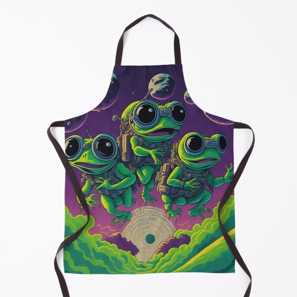Item preview, Jetpack Space Frogs designed and sold by ChillyMost.