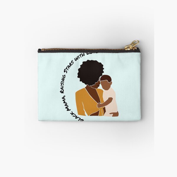 Item preview, beautiful black woman and her child, black maternity, black mama designed and sold by womenandflowers.