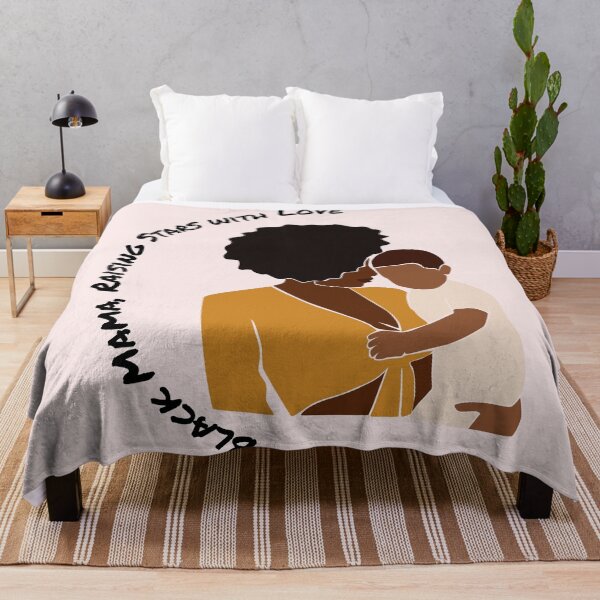 Item preview, beautiful black woman and her child, black maternity, black mama designed and sold by womenandflowers.