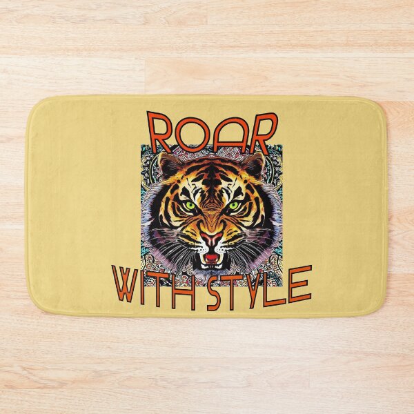 Item preview, Roar with style-  Tiger Face Shirt- Tiger Tshirt designed and sold by Thehobbiehouse.