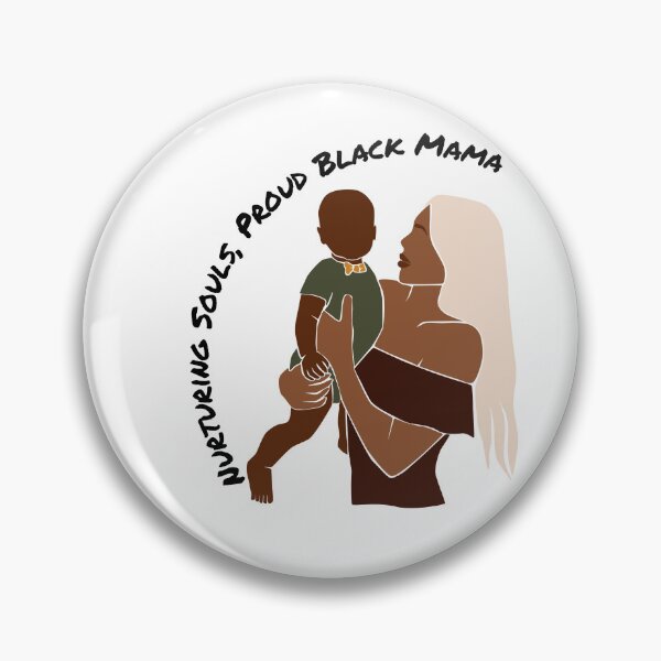 Item preview, beautiful black woman and her child, black maternity, black mother designed and sold by womenandflowers.