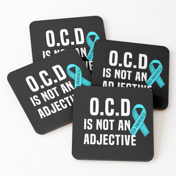 Item preview, OCD Is Not An Adjective Obsessive Compulsive Disorder Awareness designed and sold by Color-Sparkle.