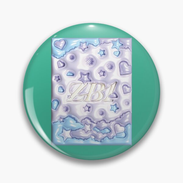 Item preview, 3d Iridescent Pastel Zerobaseone Logo (ZB1)  designed and sold by XStyleAesthetit.