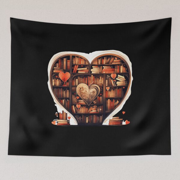 Item preview, I heart books designed and sold by Mateusz Majcherek.