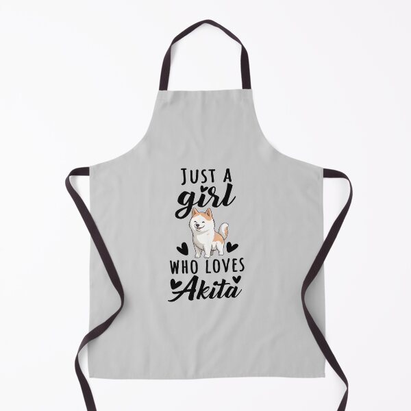 Item preview, Just A Girl Who Loves Akita, Adorable Akita Design Quote for Girls designed and sold by MysteriousJ.