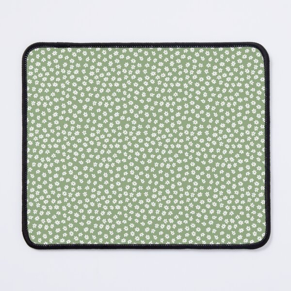 Item preview, SAGE GREEN MINI MICRO FLOWERS DITSY DAISY PRAIRIE BOHO RETRO designed and sold by blomastudios.