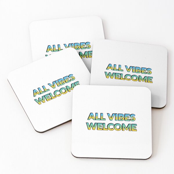 Item preview, All vibes welcome -  All Feelings Are Valid - No Toxic Positivity designed and sold by Inspirationmotivation.