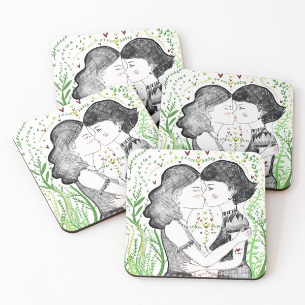 Item preview, lesbian visibility designed and sold by SapphicWolves.