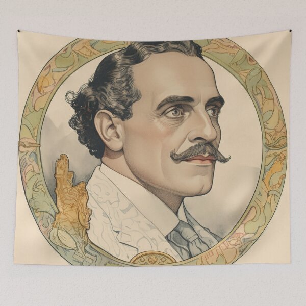 Item preview, Douglas Fairbanks Sr designed and sold by ComicsFactory.