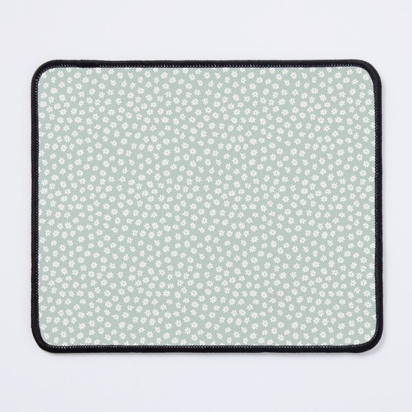 Item preview, LIGHT SAGE GREEN MINI MICRO FLOWERS DITSY DAISY PRAIRIE BOHO RETRO designed and sold by blomastudios.