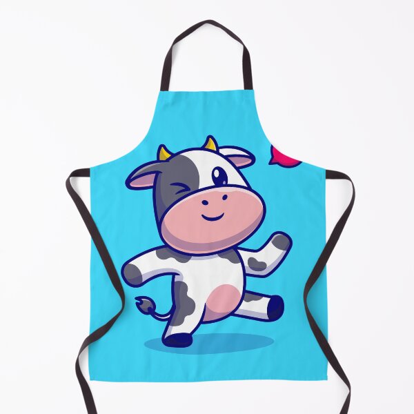 Item preview, Groovy Moo: Cute Cow Dancing Cartoon Vector designed and sold by hjian8219.