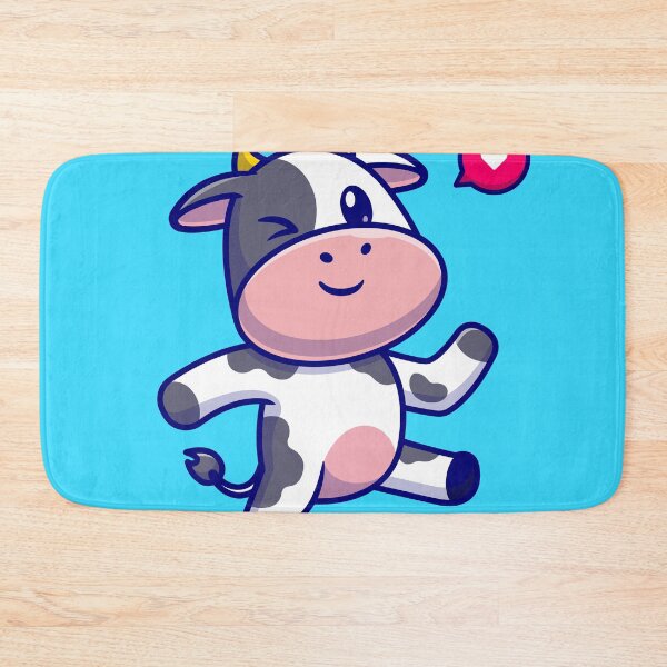 Item preview, Groovy Moo: Cute Cow Dancing Cartoon Vector designed and sold by hjian8219.