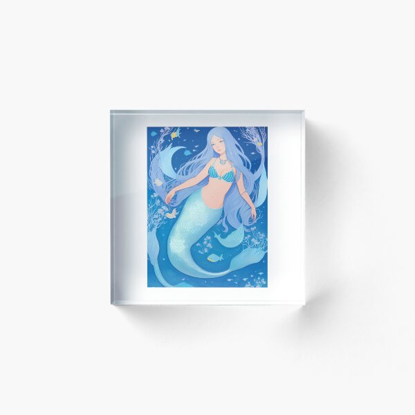 Item preview, Cyan Mermaid designed and sold by createinpixels.