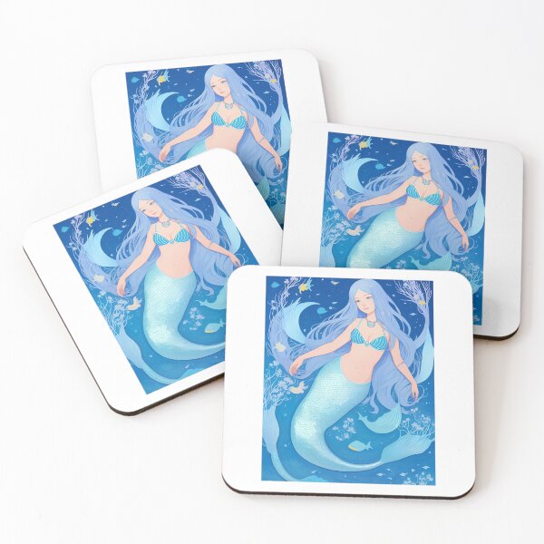 Item preview, Cyan Mermaid designed and sold by createinpixels.