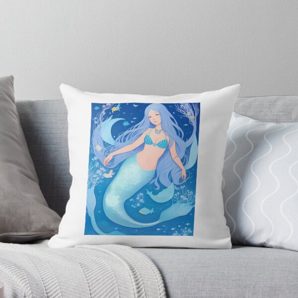 Item preview, Cyan Mermaid designed and sold by createinpixels.