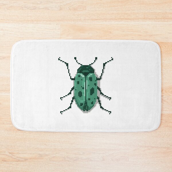 Item preview, Pixel art beetle nº 09 designed and sold by Kanistamps.