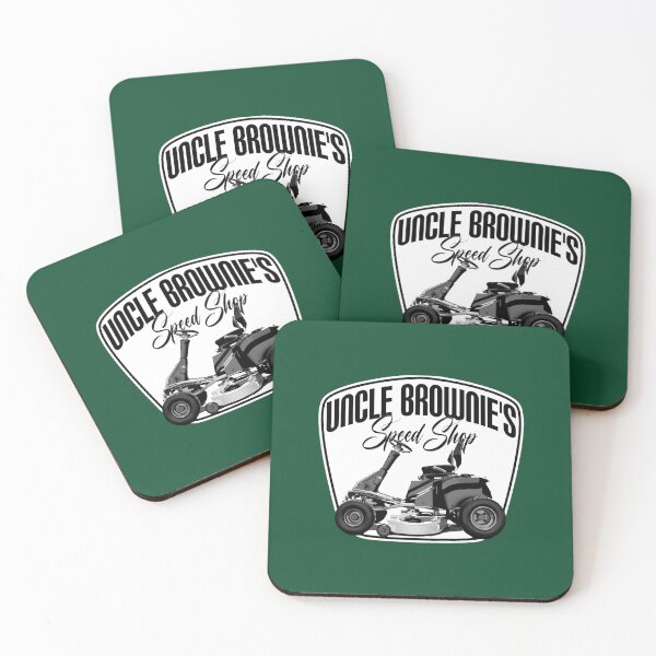 Item preview, Uncle Brownies Speed Shop (Reservation Dogs Tribute Design)  designed and sold by BrickCreativ.